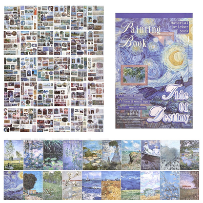 Journal Stickers Scrapbook Paper Kit