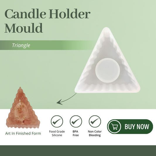 Triangle Candlestick Holder Mould