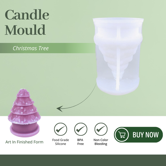 Silicone Candle Mould - Tree