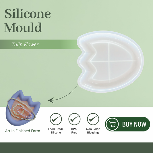 Silicone Tulip Flower Tray Mold