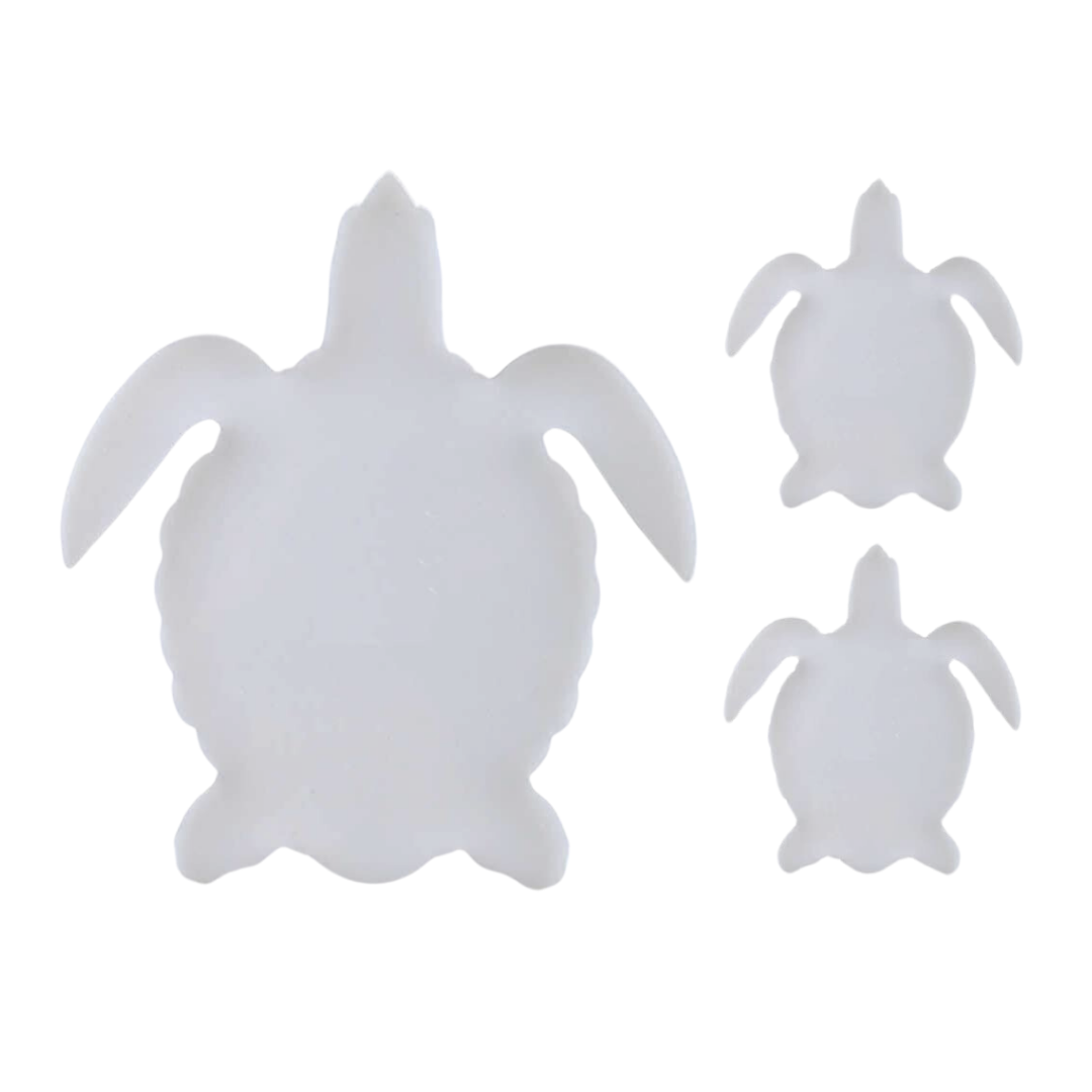 Turtle Tray & Coaster Mould Animal Shape Mold - Pack of 3