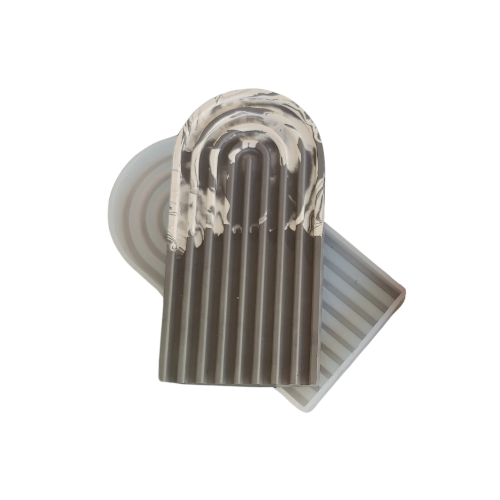 Large Concrete Arch Wave Tray Mould 