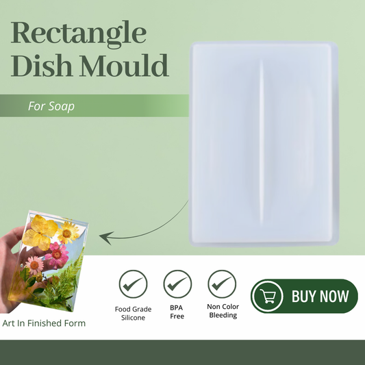 Rectangle Plain Dish Mould