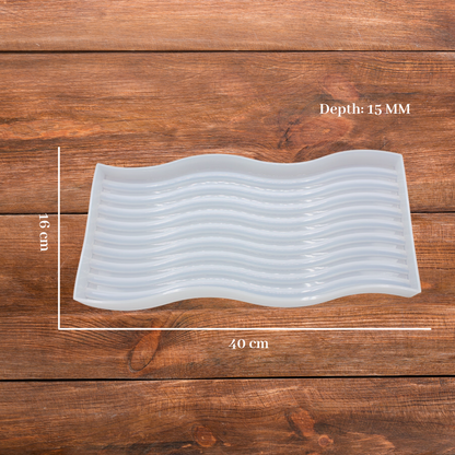 Flag Shape Tray Mould 16 CM X 40 CM
