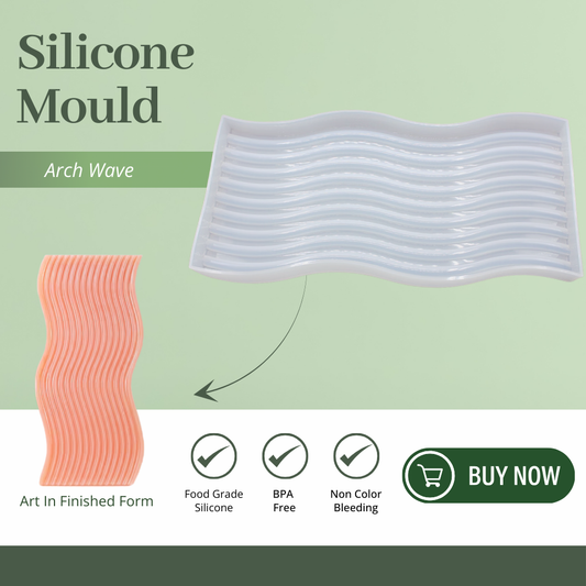 Flag Shape Tray Mould 16 CM X 40 CM