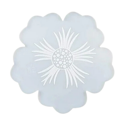 Large Silicone Petals Flower Tray Resin Mold -13 Inch