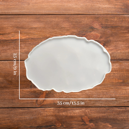 Silicone Oval Tray Mould 14 Inch