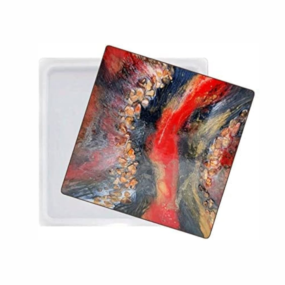  Square Tray 8 Inches Plain Edges