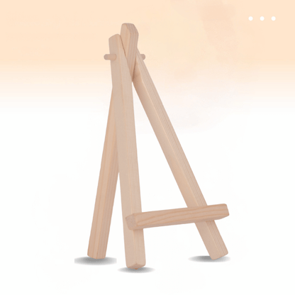 6 Inch Mini Premium Wooden Easel Stand without Screw