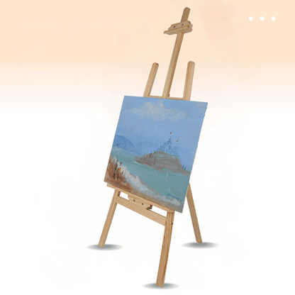 4 Feet (120cm) Premium Wooden Easel Stand